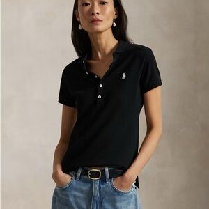 Black Ralph Lauren Sport Polo Shirt
